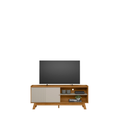 Rack Aurum 1.60 cm Nature Off White Linea - Brasil