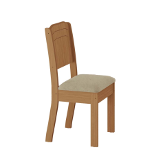 Mesa Tais 1,60cm 6 Cadeiras Star Freijo Tuboarte 