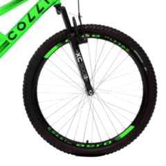 Bicicleta Colli GPS Aro 26 - 21 Velocidades Dupla Suspensao Rosa