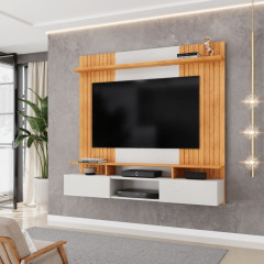 Painel Ben DJ Moveis 1,6cm Para TV de até 65 Polegadas Bali Cedro
