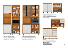 Cozinha Ravena Poliman 5 Peças Freijo Off 