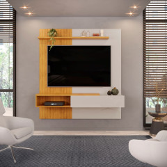Painel Tito DJ Moveis 1.5cm Para TV de Até 65 Polegadas Bali Cedro