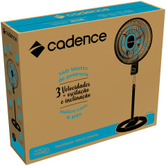 Ventilador Cadence Refresh Turbo Pro Coluna 50cm VTR830 220V