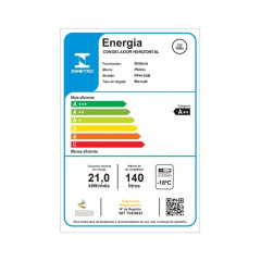 Freezer Horizontal 140Litros Philco PFH160B Dupla Função