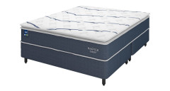 Conjunto Box Plumatex Magnum Queen 158x198x28 Espuma D28