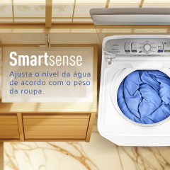 Máquina de Lavar Panasonic 12kg Branco - NA-F120B1WB