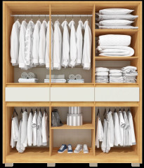 Roupeiro Avelan Moveis Havana 12 Portas 3 Gavetas Freijjo Off White