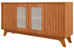 Buffet Isa Com Tela Cimol Móveis Cinamomo