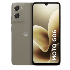 Celular Motorola Moto G06 256GB 4GB Ram + 8 GB Ram Bege