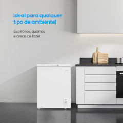 Freezer Horizontal 142L Elgin – Controle de Temperatura Resfriamento 4D 220V