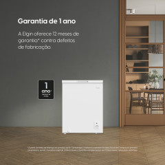 Freezer Horizontal 142L Elgin – Controle de Temperatura Resfriamento 4D 220V