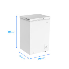 Freezer Elgin 99 Litros 1 Porta Horizontal Resfriamento 4D 220V 