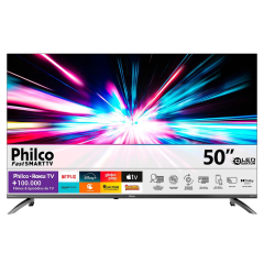 Televisor Philco Smart TV 50” P50CRB 4K LED Dolby Audio