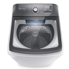 Máquina de Lavar Electrolux 18kg Branca Efficient Cesto inox e Jet&Clean (LEE18)