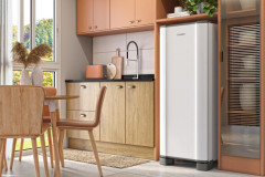 Refrigerador Esmaltec 293 Litros ROC31 PRO Branco 220V  Compressor inverter