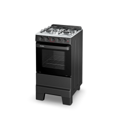 Fogão Esmaltec Ideal Pop 4 Bocas F4ISP 4120 Preto