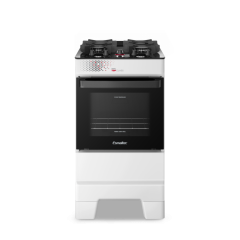 Fogão Esmaltec Ideal Top Glass 4 Bocas T4VAP Preto