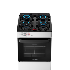 Fogão Esmaltec Ideal Top Glass 4 Bocas T4VAP Preto