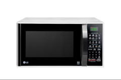 Forno de Micro-ondas Solo LG 30 Litros om revestimento EasyClean™, Tecnologia I Wave e Acabamento em Branco 220v - MS3091BCA