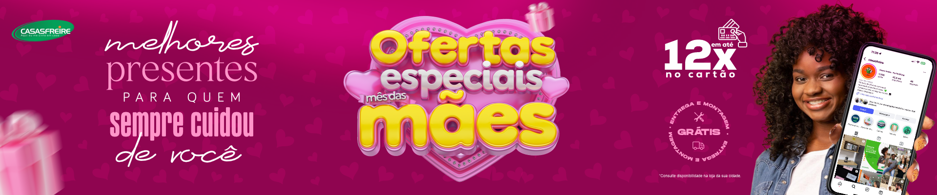OFERTA ESPECIAL MÊS DAS MÃES