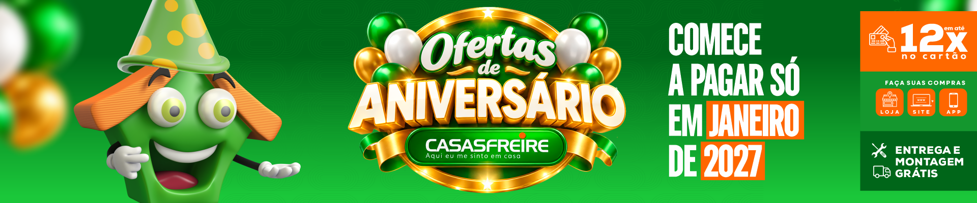 ANIVERSARIO CASAS FREIRE 34 ANOS